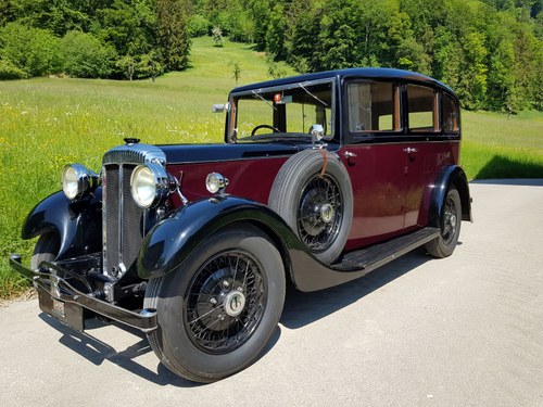 1935 Famous Daimler Limousine with orig. 18650 miles SOLD