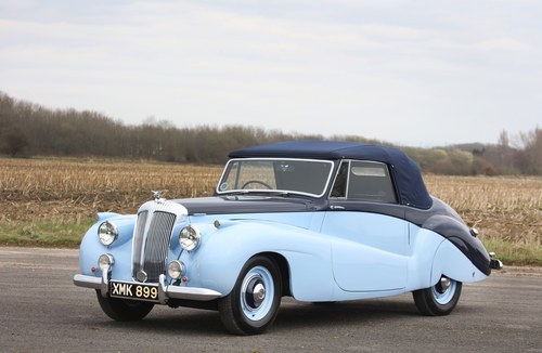 1952 Daimler DB18 Special Sports Drophead Coupe For Sale by Auction