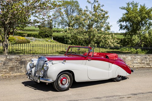 Lot 130 1951 Daimler DB18 Special Sports Drophead Coupé For Sale by Auction