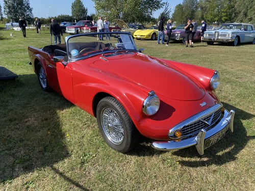 1960 Daimler SP250 (Dart), price reduction.