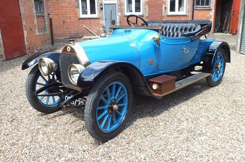 1914 A lovely and very original Edwardian Darracq 16 hp For Sale