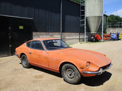 Datsun 240z 1972 LHD Project Matching Numbers Car.  SOLD