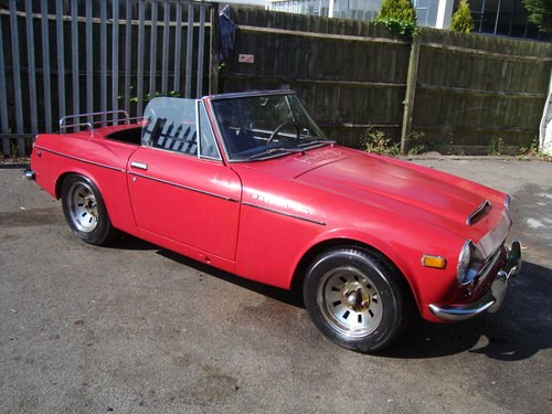 DATSUN FAIRLADY 2000 ROADSTER (1969) RED SOLID RUST FREE!  SOLD