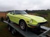 1972 datsun 240z lime color Matching numbers In vendita
