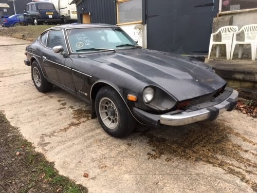 Datsun 280Z 1976 Running Project Car DRY IMPORT For Sale