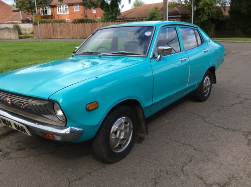 Datsun 120y turquoise 1976 SOLD