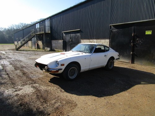 Datsun 240z 1973 LHD Restoration Project VERKAUFT