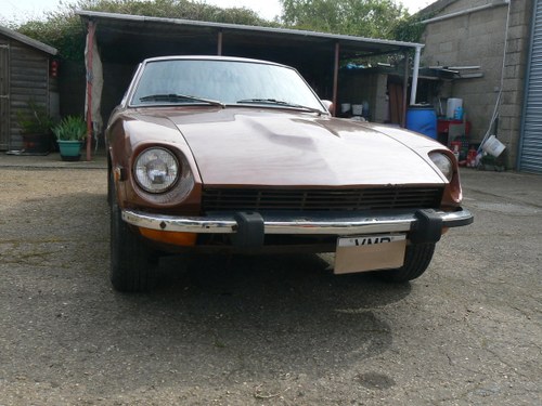 1974 datsun 260z sports lhd running project. For Sale