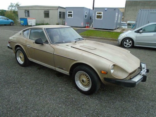 DATSUN 280Z LHD AUTO SWB COUPE(1978) MET GOLD!  SOLD