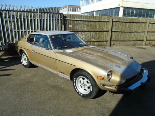 DATSUN 280Z AUTO COUPE (1978) GOLD! SOLID CAR PROJECT SOLD