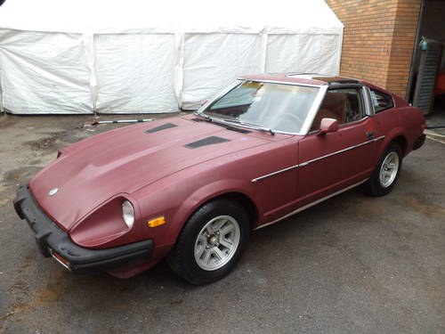 DATSUN 280 ZX SWB 5 SPD MANUAL T/TOP COUPE(1981)EXC PROJECT! SOLD
