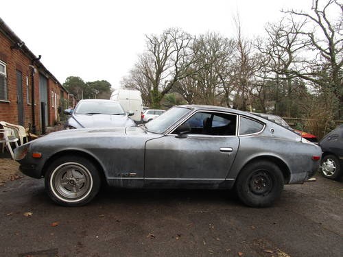 Datsun 280z 1977 LHD 2 Seater Coupe Project RUNNING CAR  SOLD