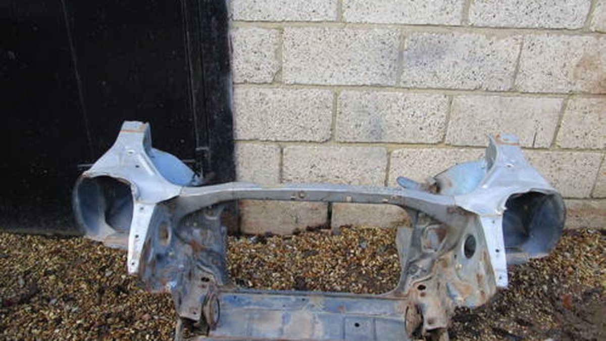 Datsun Nissan 280zx Front Panel Assembly Cut From A RUST FRE For Sale ...
