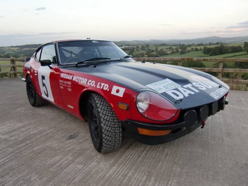 1972 Datsun 240Z Club/Regularity Rally Car For Sale by Auction