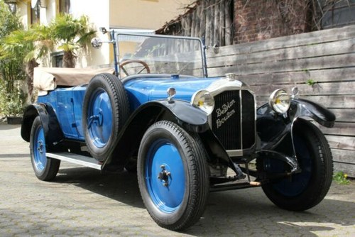 De Dion-Bouton Tourer Typ ID (Cabrio), RHD, 1920 SOLD