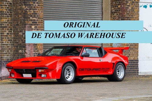 original DE TOMASO WAREHOUSE FOR SALE For Sale