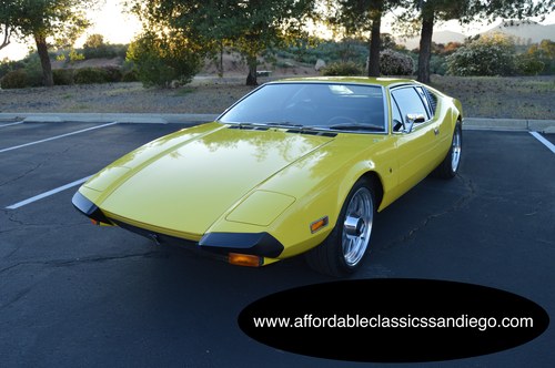 1973 De Tomaso Pantera SOLD