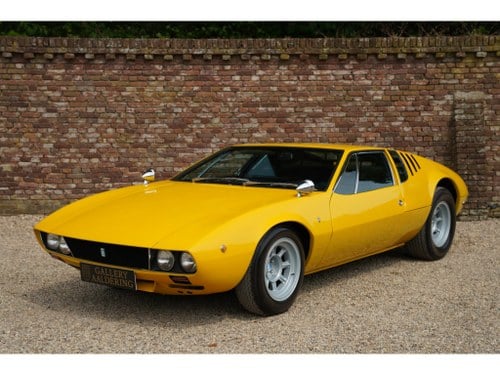 1969 Detomaso Mangusta Rare European specifications, Approval for For Sale