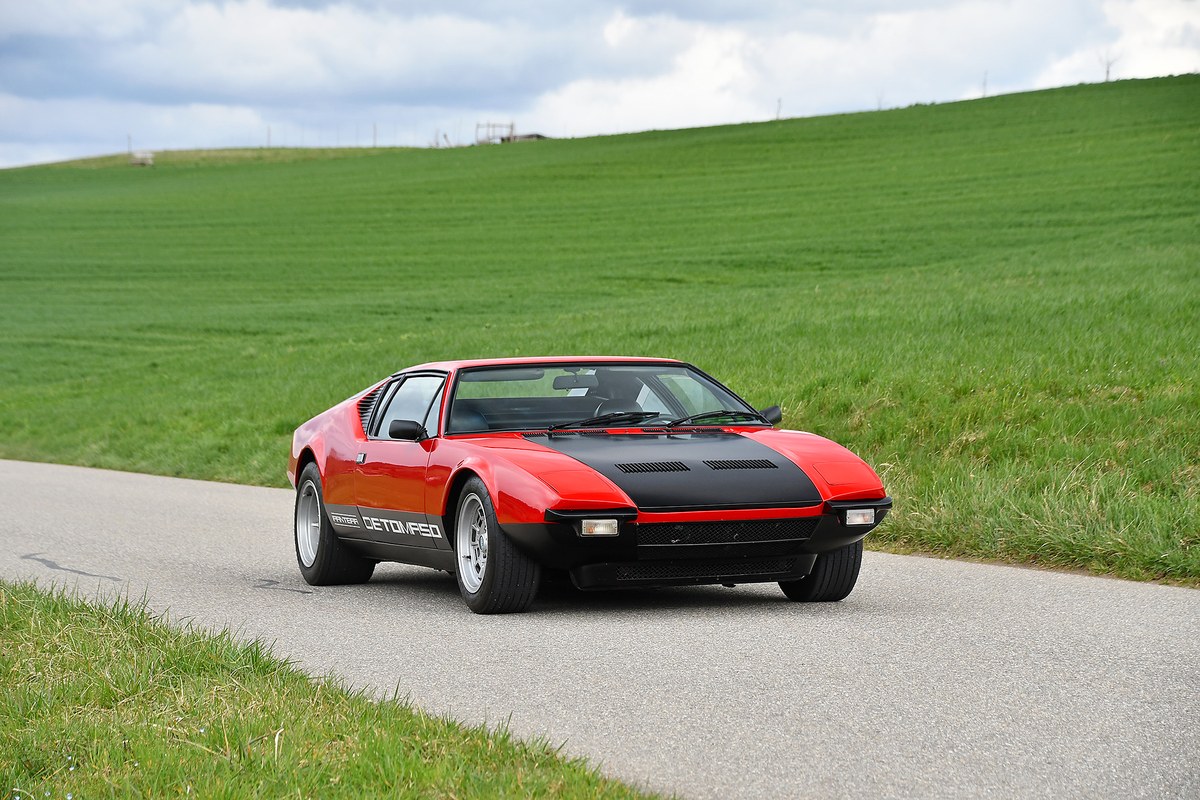 1971 De Tomaso Pantera Red Manual, 5 speed Left Hand Drive in ...