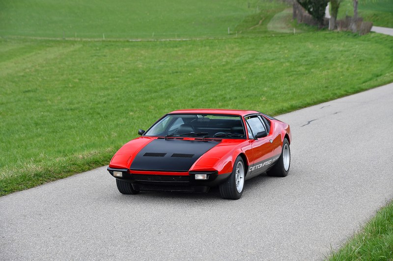 1971 De Tomaso Pantera Red Manual, 5 speed Left Hand Drive in ...