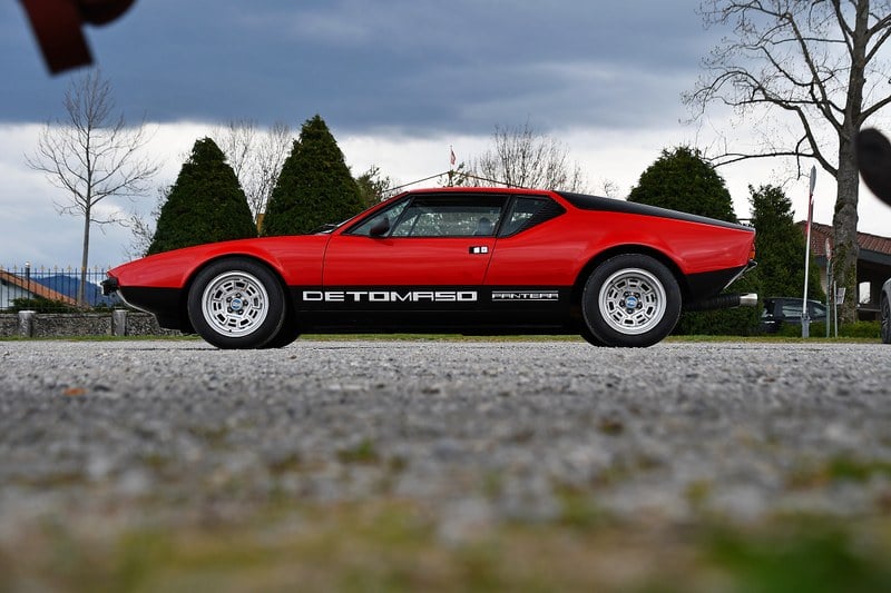 1971 De Tomaso Pantera Red Manual, 5 speed Left Hand Drive in Toffen ...