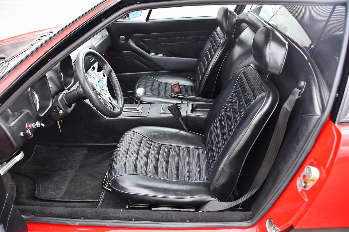 1971 De Tomaso Pantera Vermelho Manual, 5 velocidades Volante à ...