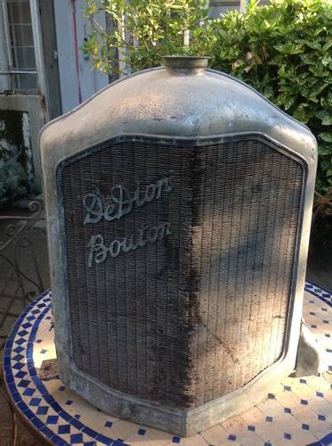 Signed Radiator and parts for De Dion Bouton Car For Sale