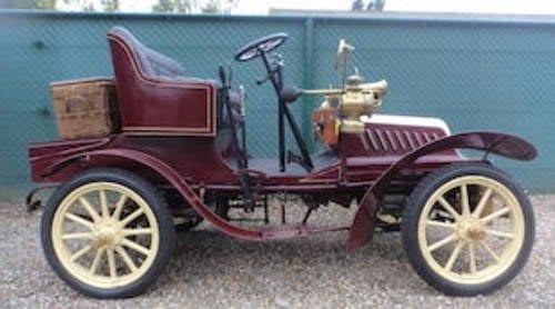 1904 DE DION BOUTON TYPE Y 6HP TWO-SEATER For Sale by Auction