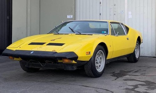 1973 De Tomaso Pantera = Project U finish Tangerine $49.5k For Sale