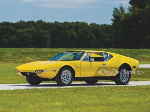 1972 De Tomaso Pantera by Ghia For Sale by Auction
