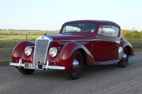 1937 Delage D6 Olympique 3 Litre Two Door Sports Saloon For Sale by Auction