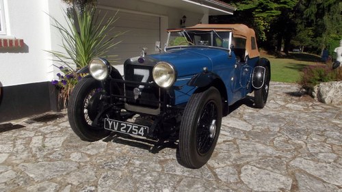 1928 DELAGE DIS SPORTS FOUR SEATER SPECIAL TOURER SOLD