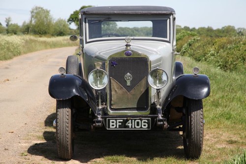 1928 Delage 6-cylinder 2 1/2 litre DR70 Saloon SOLD