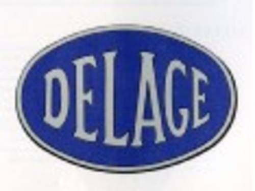 Delage garage sign For Sale