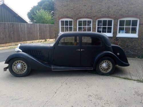 1936 Delage DI 12 Pillarless Saloon SOLD