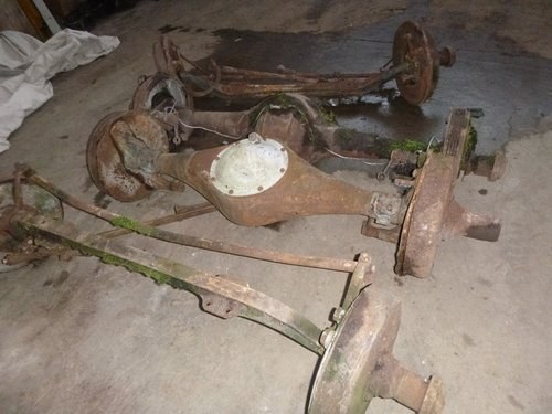 rear and front axles delage For Sale