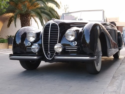 1947 Delahaye 135 M Cabriolet By Guillore For Sale