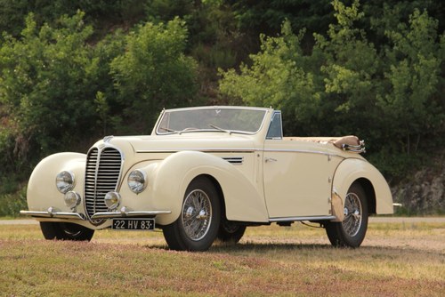 1948 Delahaye 135M Cabriolet by Henri Chapron For Sale by Auction