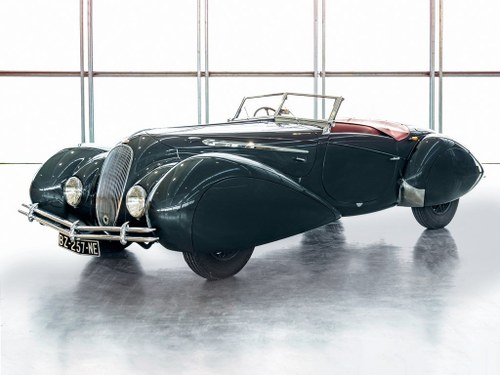 1939 Delahaye 135 Roadster in the style of Figoni et Falasch For Sale by Auction