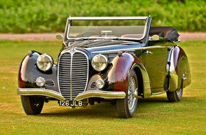 Picture of 1948 Delahaye 135M 3 position drophead by Pennock - For Sale
