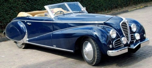 1948 Delahaye 135M Convertible Fully Restored For Sale