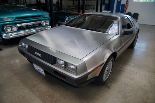 Orig Calif 1981 DeLorean Gullwing Coupe with 16K orig miles SOLD