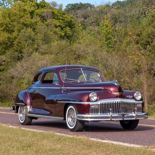 1948 DeSoto DeLuxe Club Coupe Rare 67k miles Maroon $obo For Sale