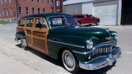 1949 DeSoto Custom 9 Passenger Woodie Wagon