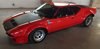 DE TOMASO PANTERA GR IV 1976 FOR SALE BY AUCTION Zu verkaufen durch Auktion