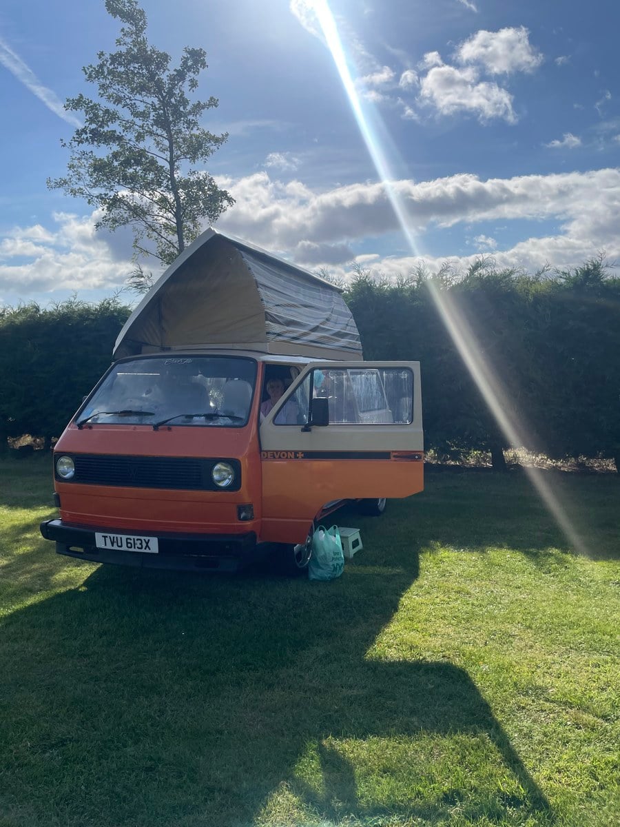 Devom Moon Raker 1982 Volkswagen VW T25 / T3 Devon Moonraker Orange Manual, 4 speed ...
