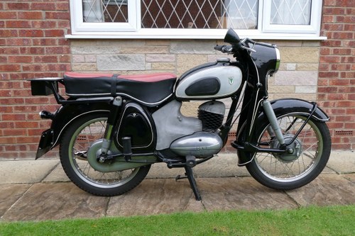 1958 DKW RT200VS, 197 cc.  For Sale by Auction