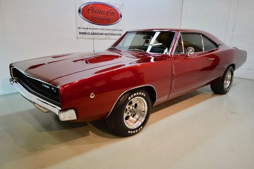 Dodge Charger R/T 1968 - ONLINE AUCTION For Sale by Auction