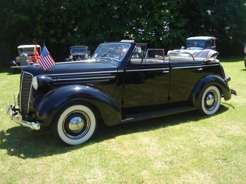 1937 D5 CONVERTIBLE DODGE SOLD