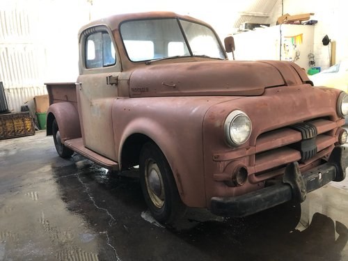 1951 Dodge Bros Pickup Just in from California SOLD